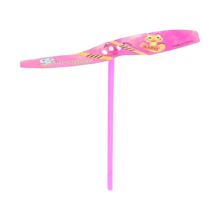 

Flying Propeller Toy Random Color Lightweight PVC Helicopter Spinners For Childrens Outdoor Play 1