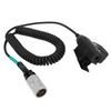6PIN U94 Adapter Push To Talk Talkabout Radio Cable Plug Headset Connector for PRC?152 Talkabout