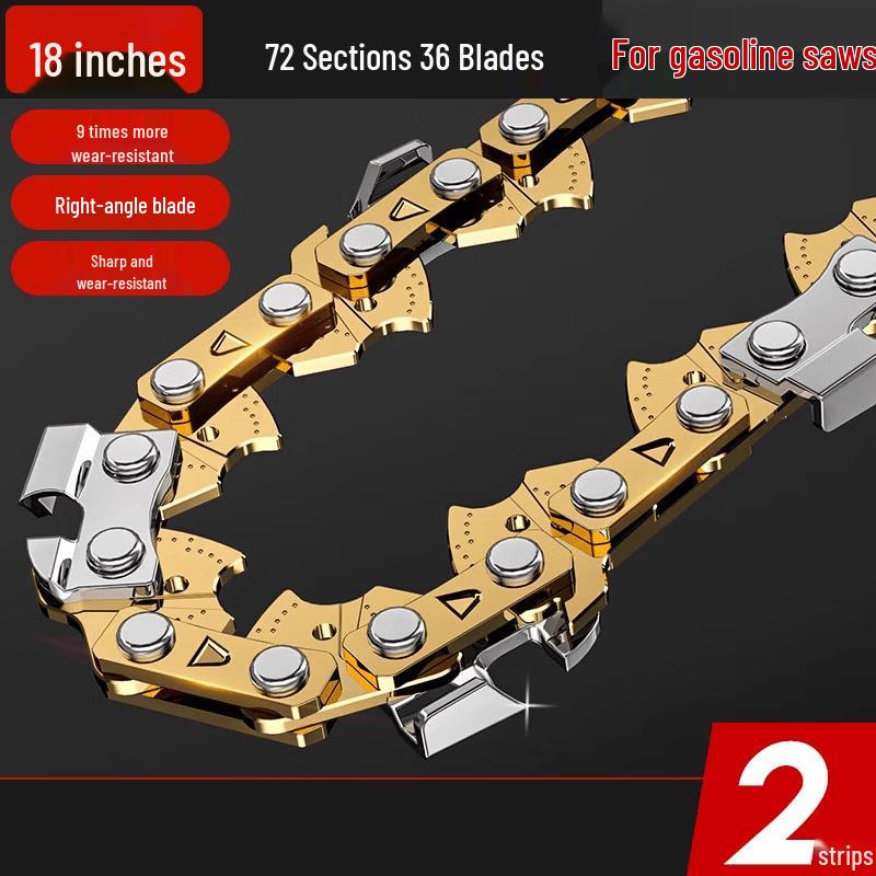 Aokewen 20-inch Golden Chainsaw Chain (3-Pack)