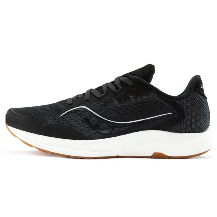 

Saucony Freedom 4 Амортизация Скользкие Устойчивые к истиранию Низкие Повседневные Беговые Кроссовки Мужские Черные Белые S20617-12 38