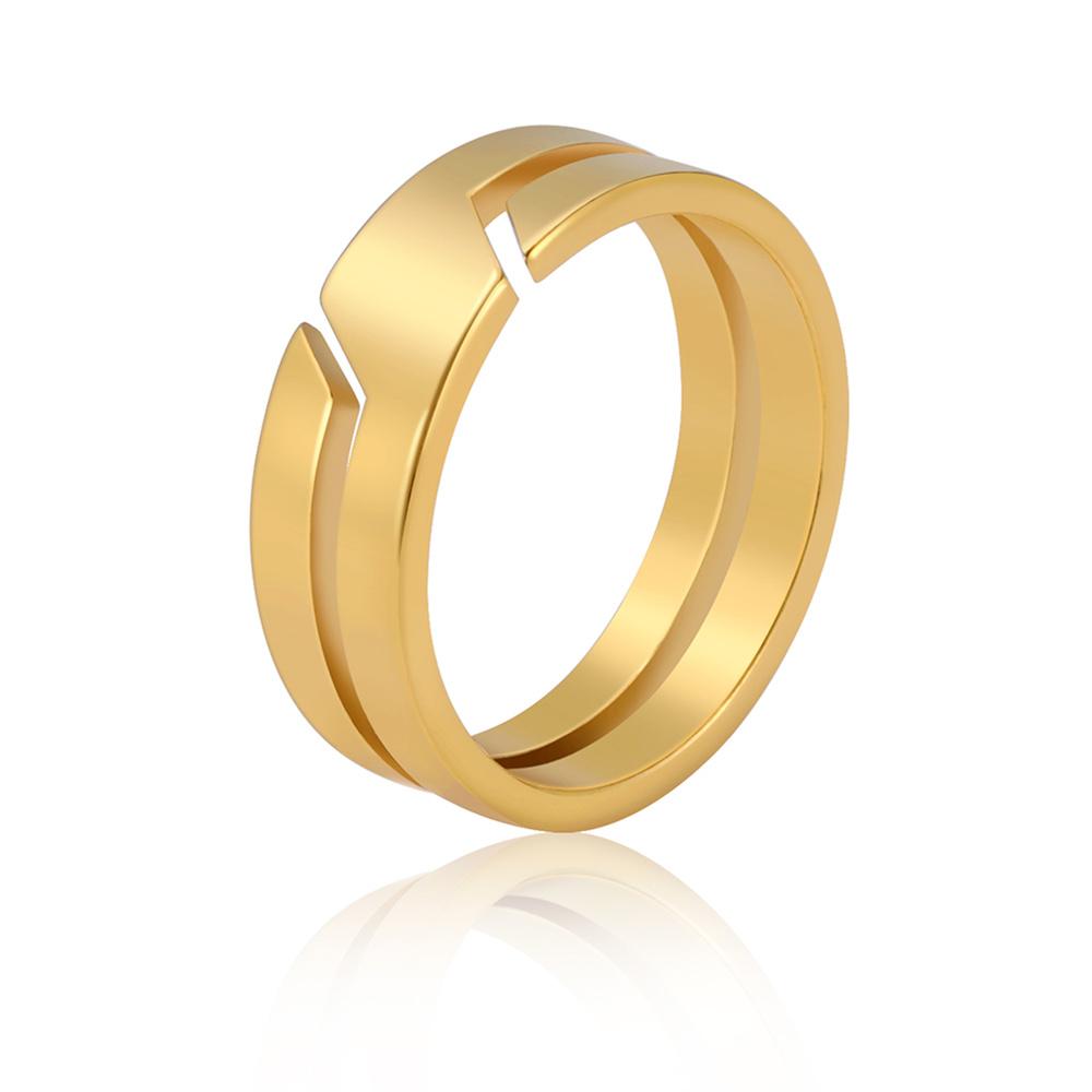 Cazador Minimlist Stainless Steel Rings for Men Women Couple Jewelry Finger Ring Engagement Anniversary Gift 2026 Aesthetic New