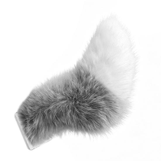Electric Wagging Tail for Fox Tail Decoration Car USB Rechargeable with Remote Control 1pc