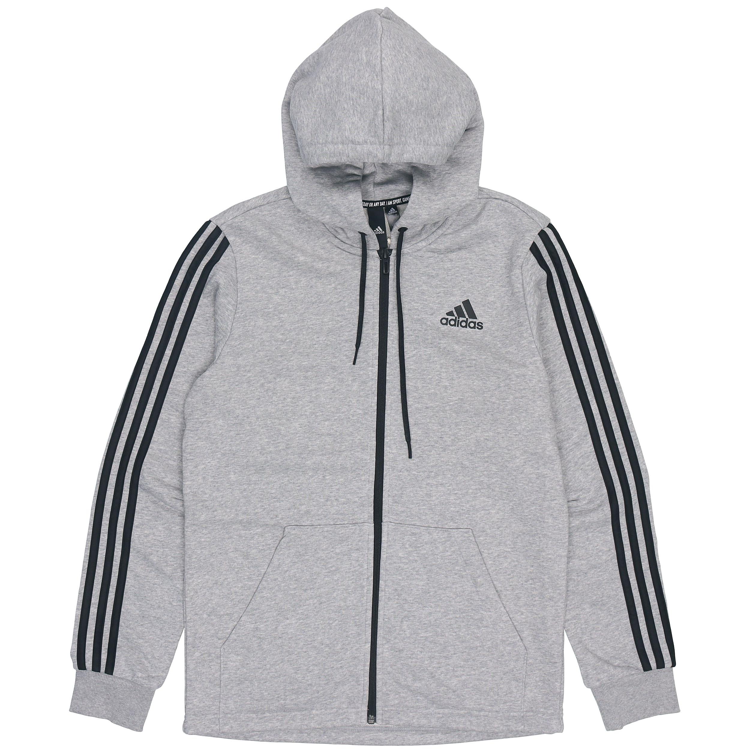 

New Adidas Jackets Men Medium Heather Gray DQ1454 XS