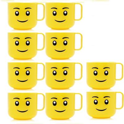 Oxford Face One-hand Cup, Two-hand Cup, Lid cup,Kindergarten Children's Day Gift Baby,Toddler 3D Cup