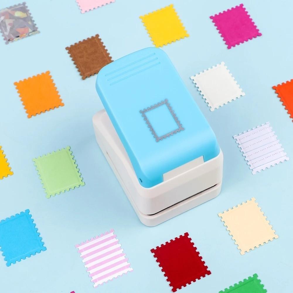 DIY Stamp Border Punch 2.87x2.39cm Toothed Puncher Embosser Embossing Machine  Journal Making