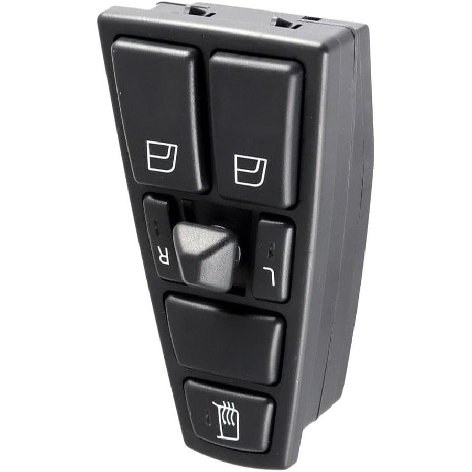 24V Power Window Switch Compatible with Volvo VN VNL VNM FH12 FM12 2004-2012, 20752917, 21628532, 22569484, 901-0014, Master Window Switch Left