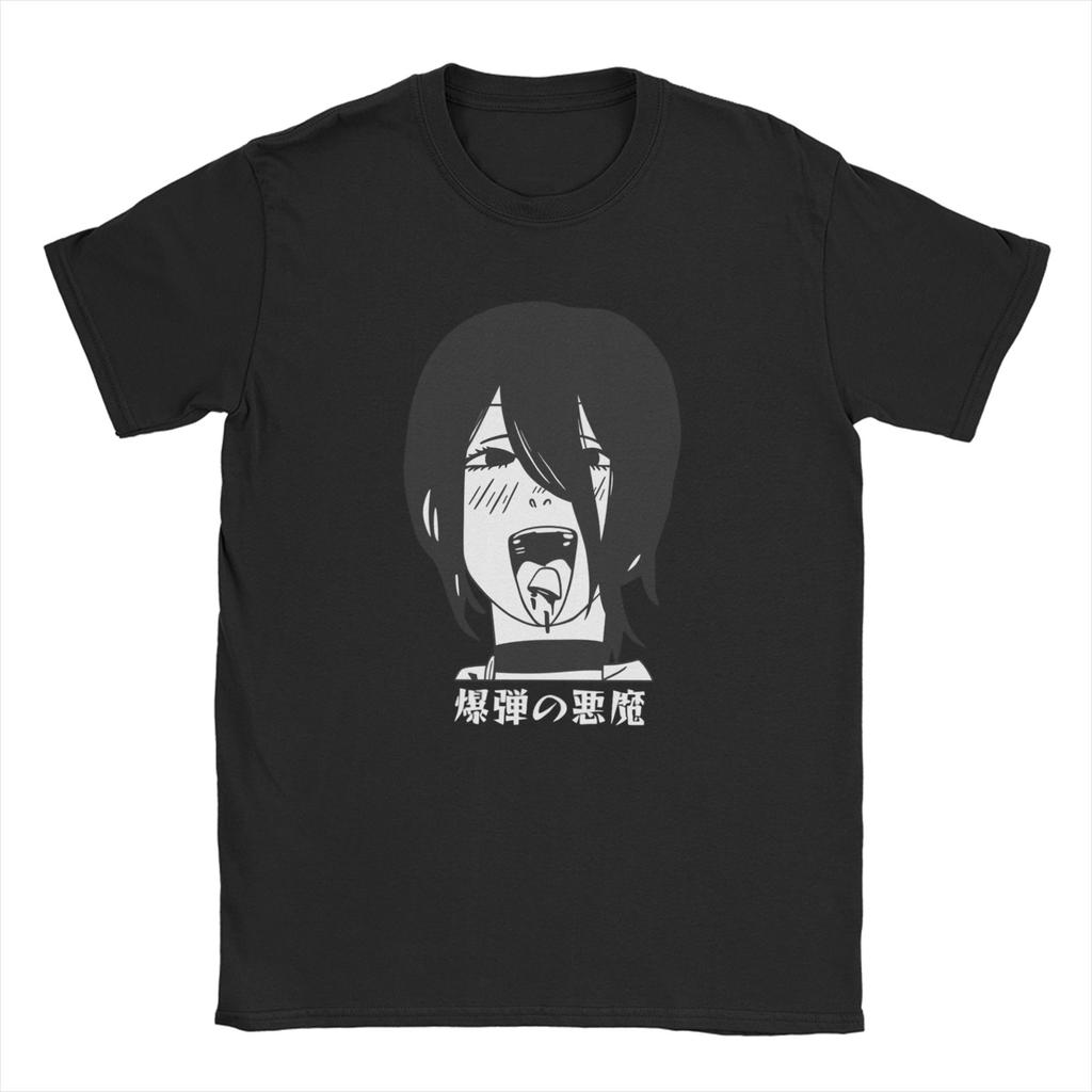 Chainsaws man Rezes T-Shirt Summer  Fashion T Shirts Adult Pure Cotton O-Neck 4XL 5XL 6XL Top Tees Short Sleeve Y2K Retro Tshirt