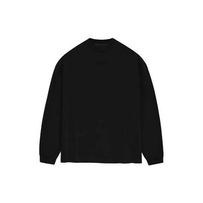 FW23 Long Sleeve Tee 'Jet Black' Men's 125BT232010F