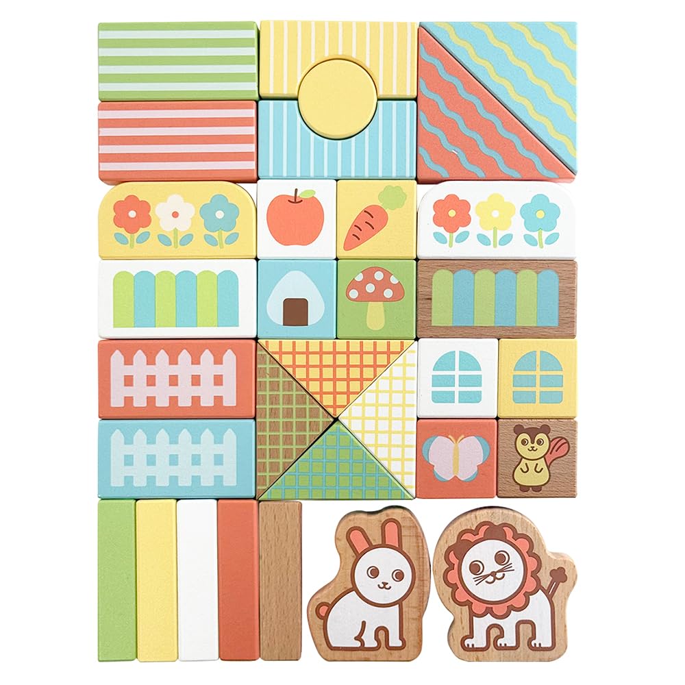 Debika Building Blocks Ikumoku Little Educational Building Blocks 113032