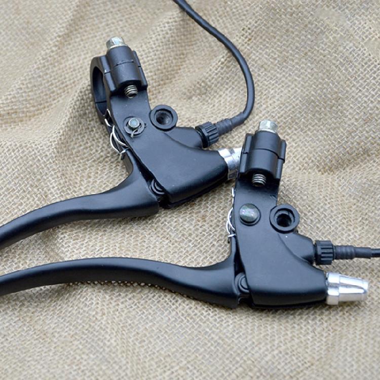 1 Pair Bike Bicycle Braker Handle with 2 Wire Brake Lever Left Right Handle Grip