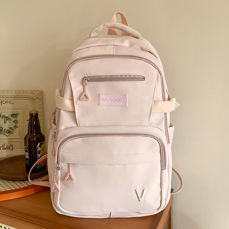 

Школьный рюкзак для детей, учеников начальной школы, девочек, учеников средней школы, многослойные рюкзаки, старшеклассников, студентов