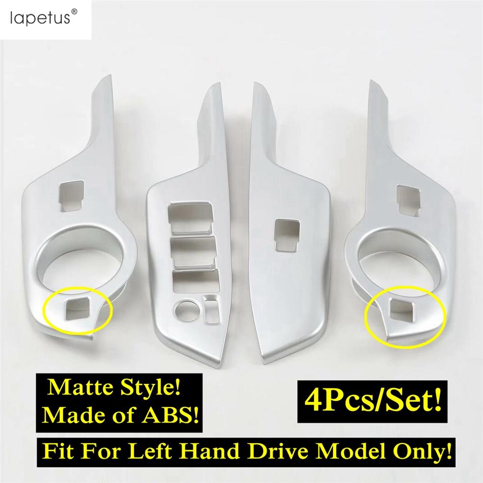 Panel Dekoracyjny Pokrywa Przycisku Podnoszenia Szyby Wewnętrznej Drzwi Samochodu Pasuje Do Toyota C-HR CHR 2016 - Akcesoria Wnętrza ABS