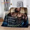 Rapper Eminem Tupac 2pac Hip-Hop Music Rap God Blanket,Soft Throw Blanket for Home Bedroom Bed Sofa Picnic Travel Cover Gift