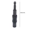 Quick Relse Bit Holder Self Locking Screwdriver Extension Rod 1/4in Hex Shank