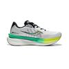 Saucony Idling Cruise Balanced Cushioning Mesh Shock Absorption Rebound Low-Top Training Running Shoes Unisex sneaker White Green S28191-8