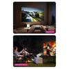 Mini Portable Projector Type C Power Supply Wireless Streaming Auto Adjustment Stereo Sound
