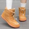 Women's Barefoot Snow Boots Plus Velvet Warm High-top Cotton Shoes Women's Outdoor Warm Casual Shoes