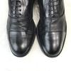 Lloyd Made In Germany Leather Straight Tip Balmoral Dress Shoes Size 8F 42 26.5cm Black(USED)