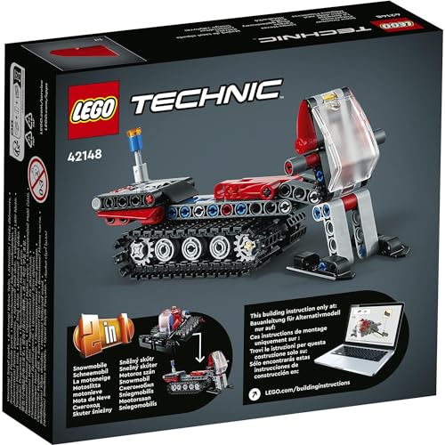 LEGO Technic Ski Resort Snowplow Toy Present Birthday Block Christmas Boys Girls Children 7 Years Old 8 Years Old 9 Years Old Elementary School Studen