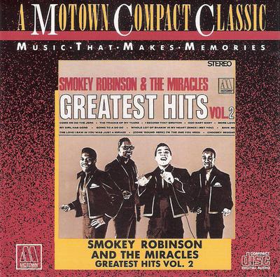 CD SMOKEY ROBINSON & THE MIRACLES - Greatest Hits 2 3746352102 Motown 1987 US Soul/Funk Used