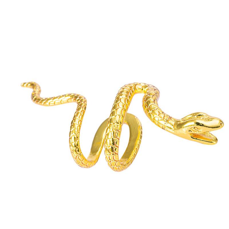 1 Pack Snake Pierced Earring Clip Non Pierced Punk Non Ear Clip Women Men Fake Pierced Jewelry Ornament