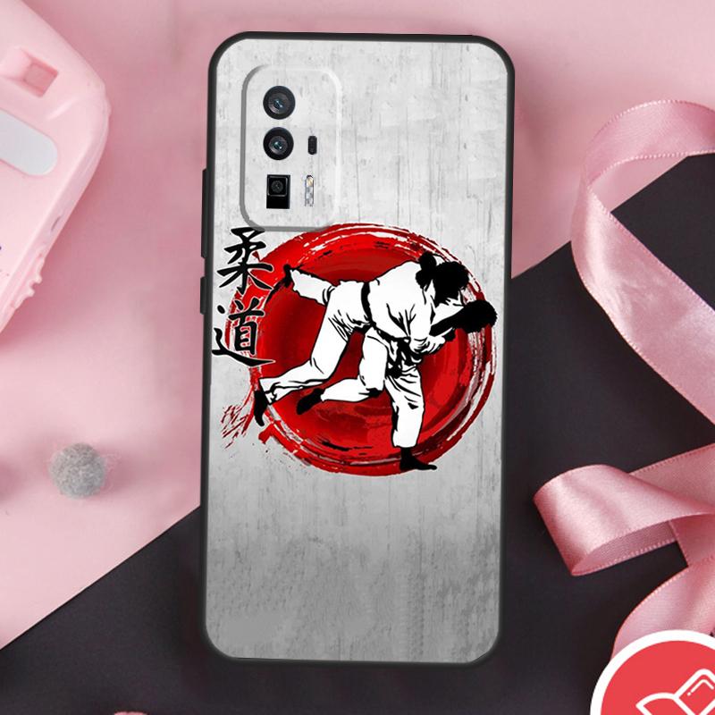 Judo Taekwondo Karate Case For Xiaomi 14 Ultra Mi 15 13 11T 12T 13T 14T Pro POCO X7 Pro X3 X5 X6 F5 F6 F7 Cover