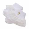0-2 Years Old Boys and Girls Short Socks Soft Cotton Baby Socks Newborn White Baptism Infant Daily Kindergarten Wear