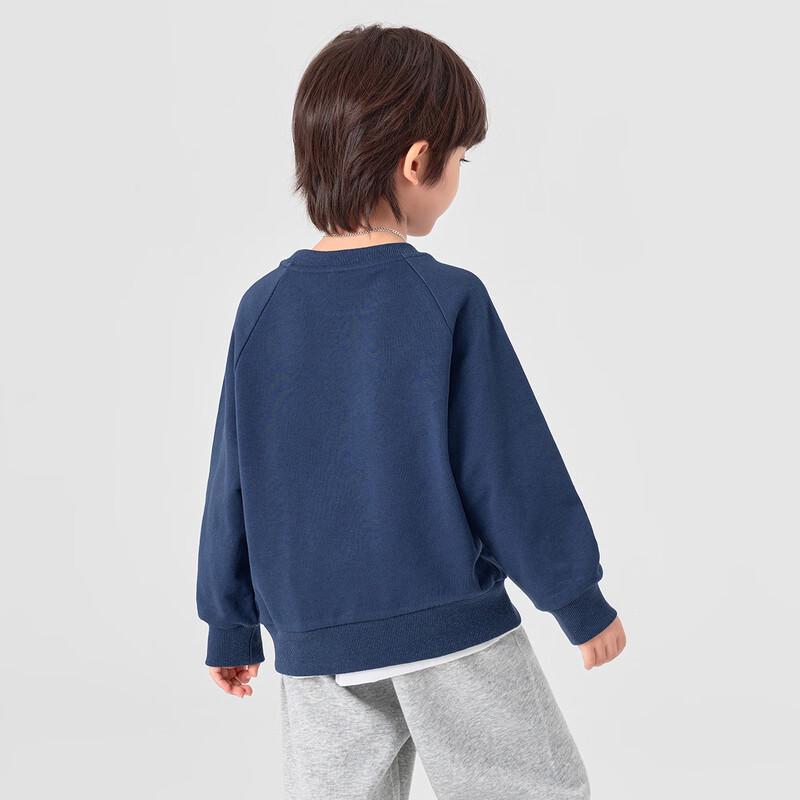 Duojia Boys' American Retro Print Sweatshirt
