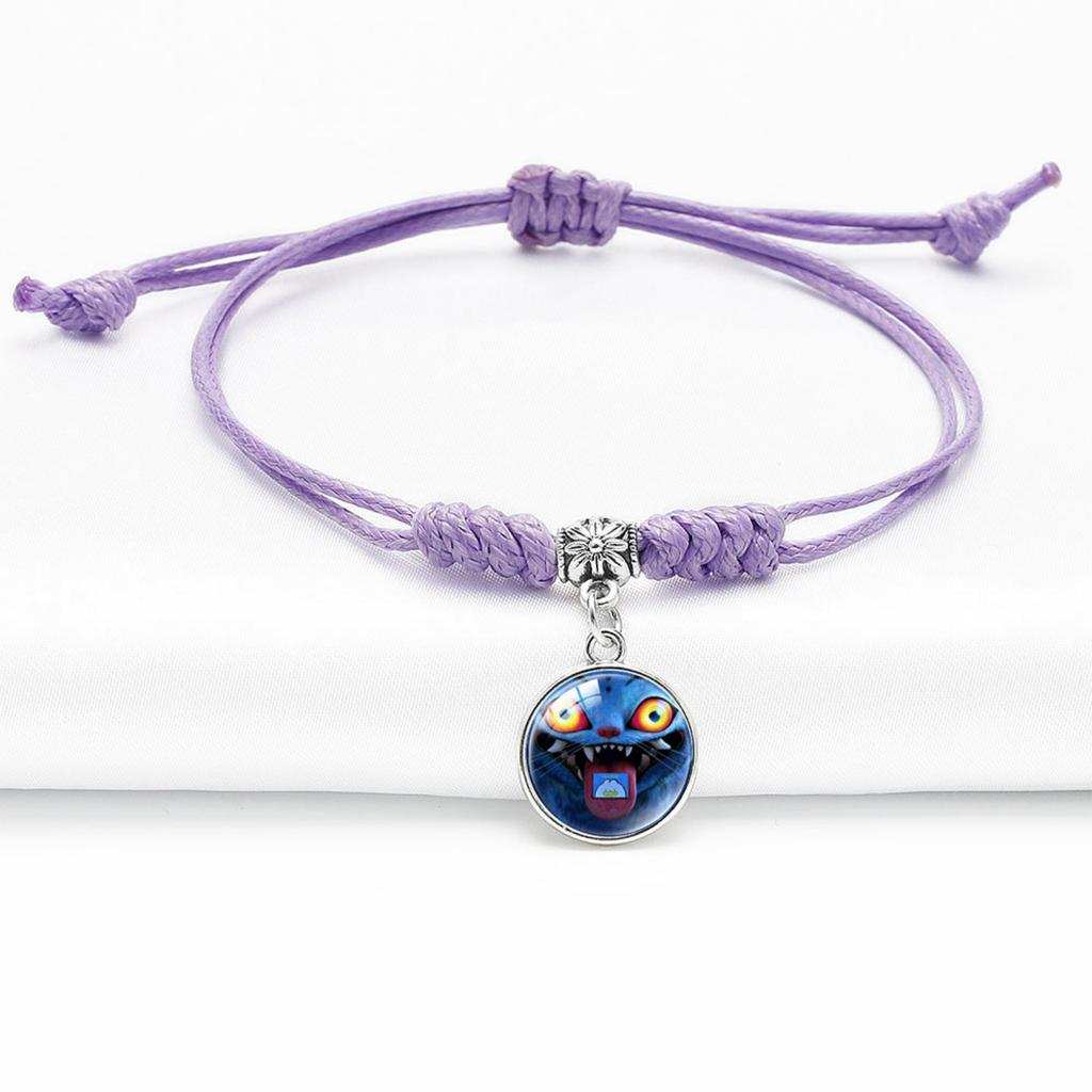 Vajra Weaving Knot Bracelet With Multi-Color Adjustable Pendant