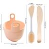 Face Mask Mixing Bowl Set, 4 In 1 Diy Facemask Mixing Tool Kit Brushes