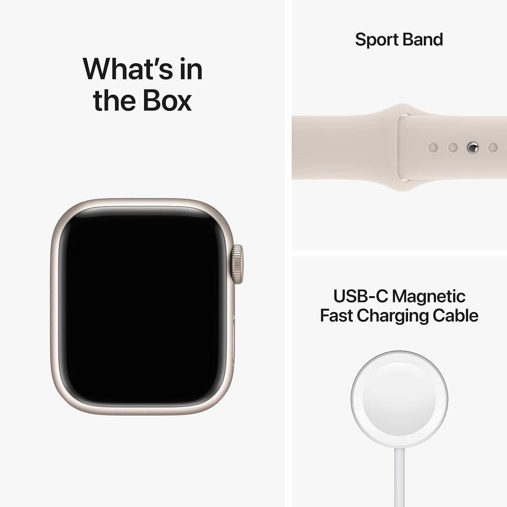 Smart Watch Apple 41mm Aluminum Starlight Series 8