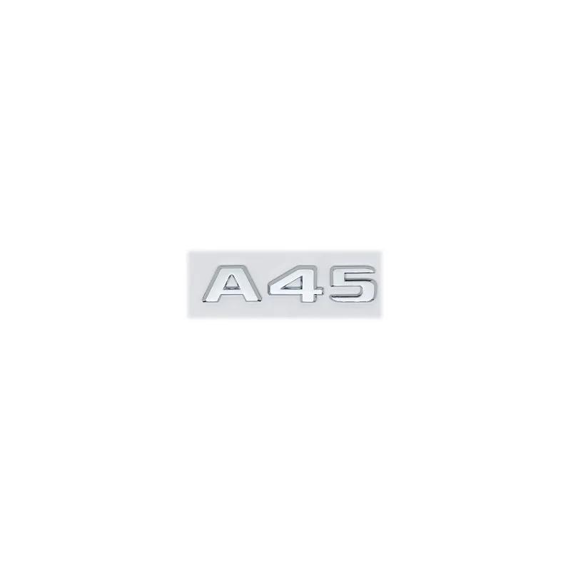 ABS For Mercedes Benz A35 45 43 AMG W177 W176 A35 A45 A45S TURBO 4MATIC Car Trunk Letters Emblem Badge Logo Stickers Accessories