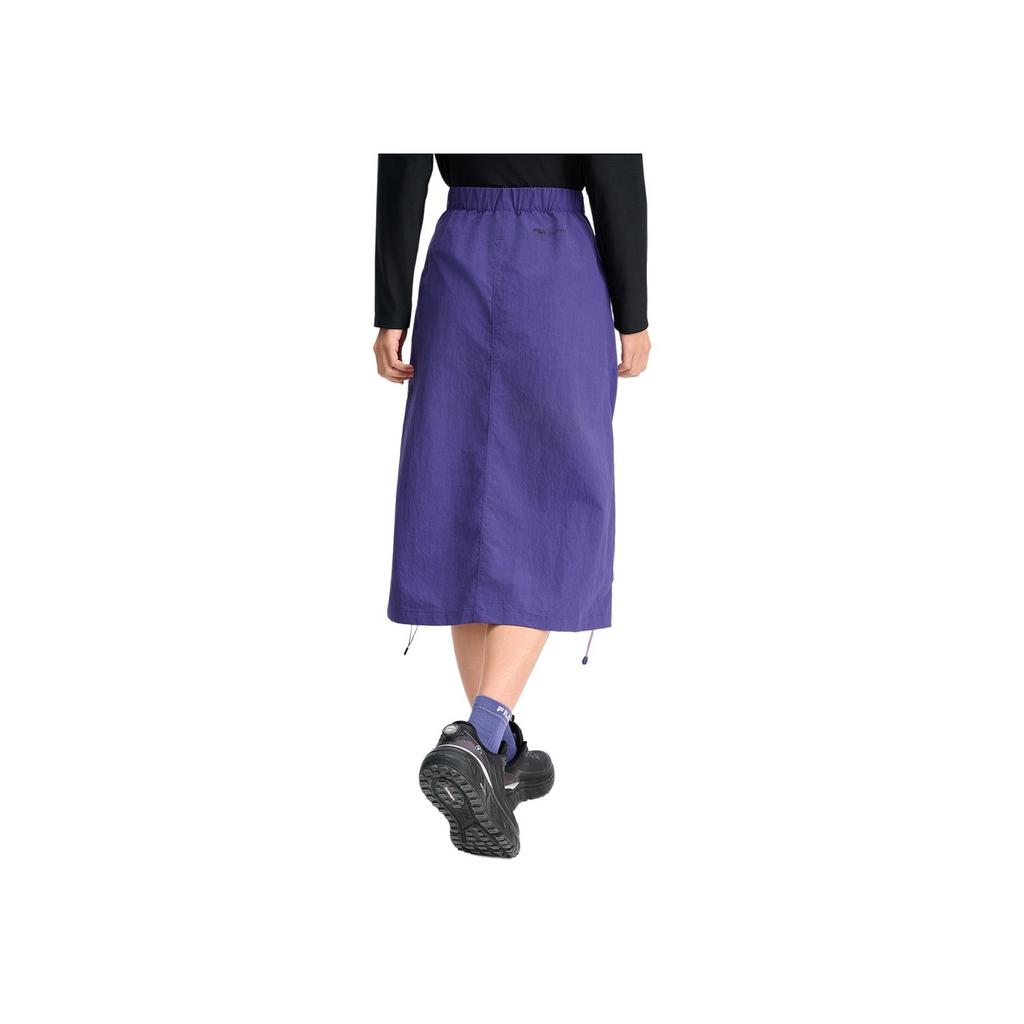 New FILA Woven Skirt Women's Dark Purple A11W517301FDP