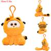 GARFIELD Peluche Famiglia Portachiavi Carino Anime Gatto Garfield Odie Animali di Peluche Divertenti Bambola Peluche Ciondoli Regali Bambino
