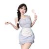 Sexy Lingerie Sexy Uniform Seduction Maid Suit Cosplay Mesh Backless Large Size Maid European and American Suit