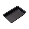 Nonstick Carbon Steel Roasting Tray Large Capacity Deep Cooking Pan Sheet for Baking Cakes Breads Even Heat Distribution