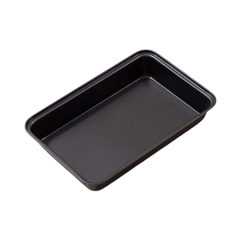 Nonstick Carbon Steel Roasting Tray Large Capacity Deep Cooking Pan Sheet for Baking Cakes Breads Even Heat Distribution