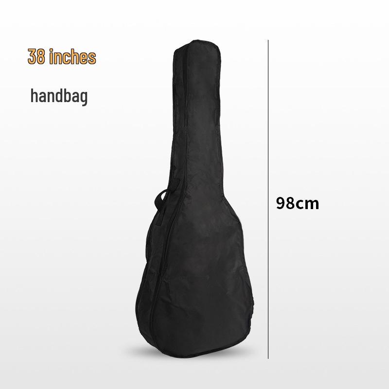 38-Inch Waterproof Oxford Cloth Single Shoulder Folk Guitar Backpack