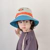 Children's Hat Korean Version of Summer Boys and Girls Fashionable Trendy Cool Quick-drying Fisherman Hat Sun Protection Sun Hat Outdoor Basin Hat