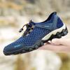Men Casual Sneakers Breathable Mesh Shoes Mens Non-Slip Outdoor Hiking Shoes Mens Climbing Trekking Shoes Zapatos Hombre Summer