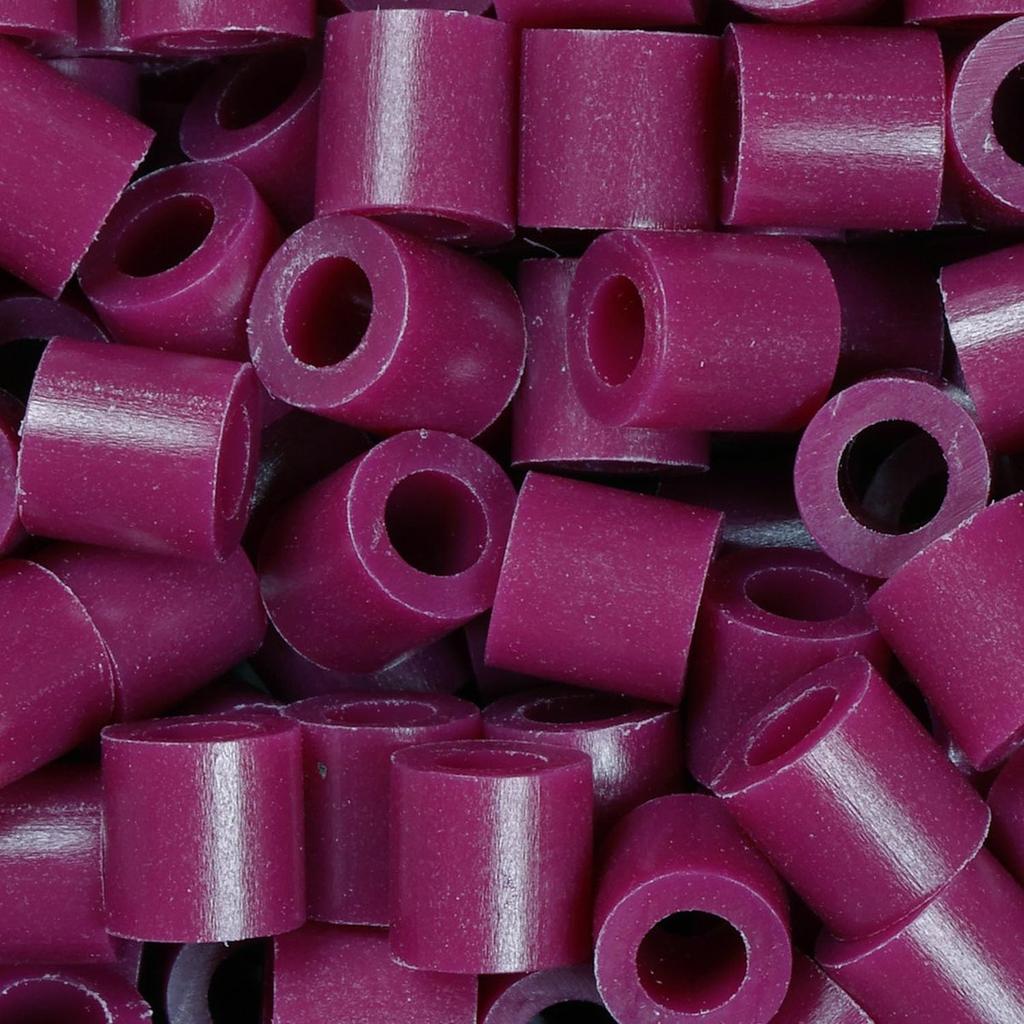 KAWADA Perler Beads Single Color Eggplant Purple Fuse Beads Craft Set