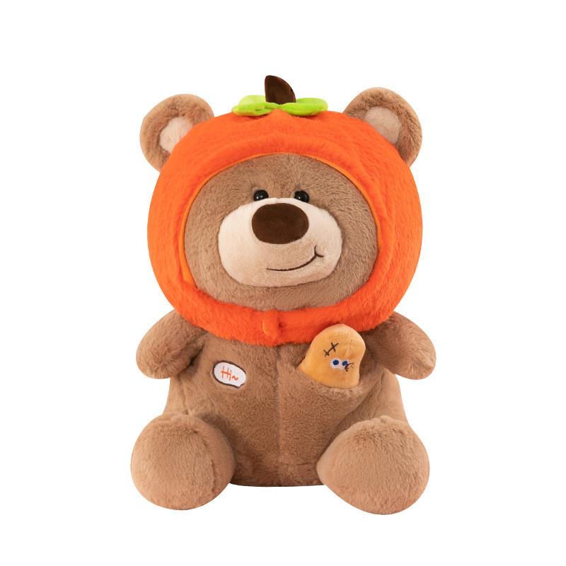 Bear Peanut Persimmon Plush Toy Stuffed Animal Doll Room Decoration Gift Kids