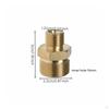 M22 To M14 Thread Converter Brass Pressure Washer Adapter LeakResistant Hose
