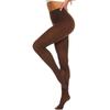 Plus Size Trends Tights For Women 80D Semi Opaque Footed Pantyhose Women'S Run Resistant Tights High Waist Stockings