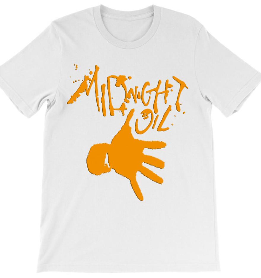 Midnight Oil rock band T-shirt white Unisex All Sizes S to 5Xl XX639 XXXL