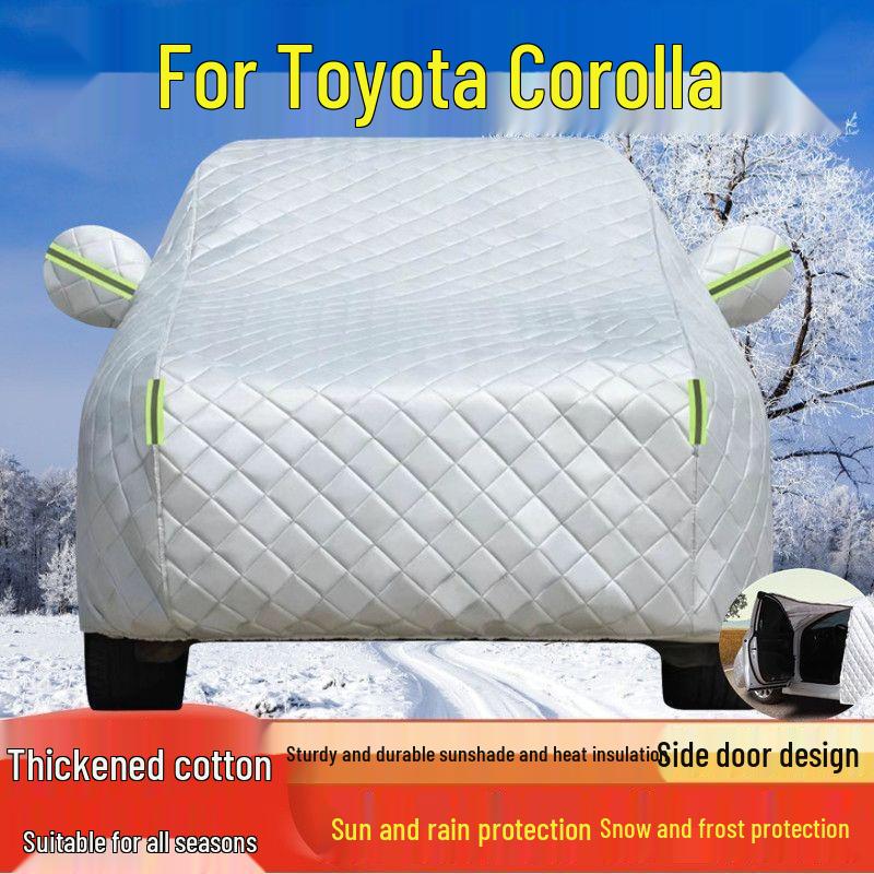 2024 Toyota Corolla Car Cover: Heat Insulation, Sun Protection, Rain & Dust Resistant Sunshade