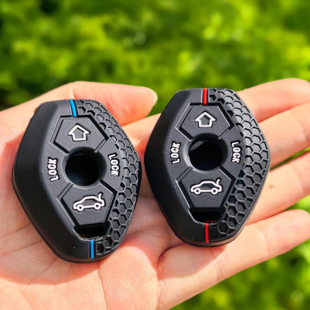New Car Key Case Cover Shell For Bmw X3 X5 Z3 Z4 3 5 7 Series E38 E39 E46 E83 1998 - 2005 Keyless Protector Fob Accessories
