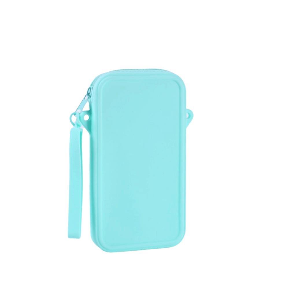 Silicone Square Storage Organizer Waterproof Portable Cosmetic Bag Multi-Use Makeup Bag  Travel