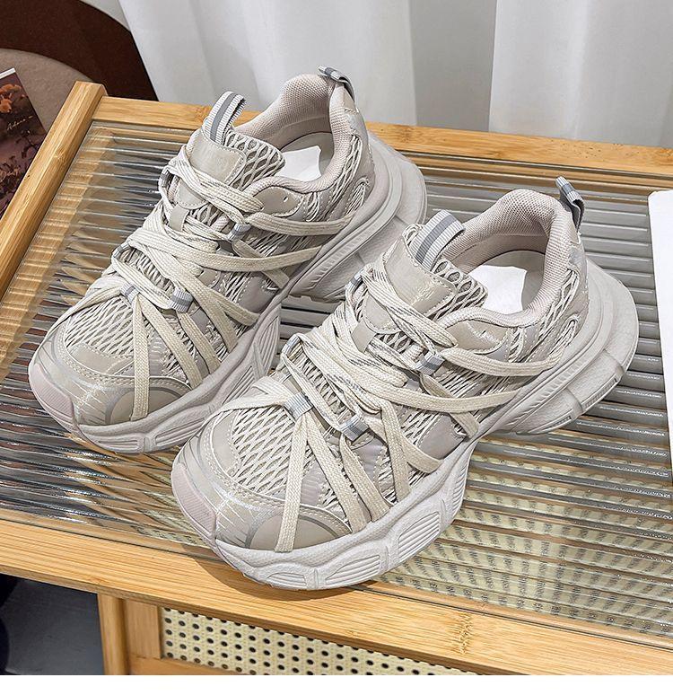 

Spring and summer straps breathable mesh sneakers outdoor mountaineering jogging casual shoes women s shoes 40 шампанского