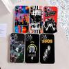 Seconds-of-Summers-5SOS Transparent Case For IPhone 11 12 13 14 15 16 17 Air Pro Max Plus Mini Shockproof Cover